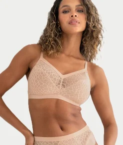 Geo Sculpt Wire-Free Bra