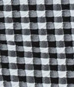 Gingham Iris Underwire Balcony Tankini Top