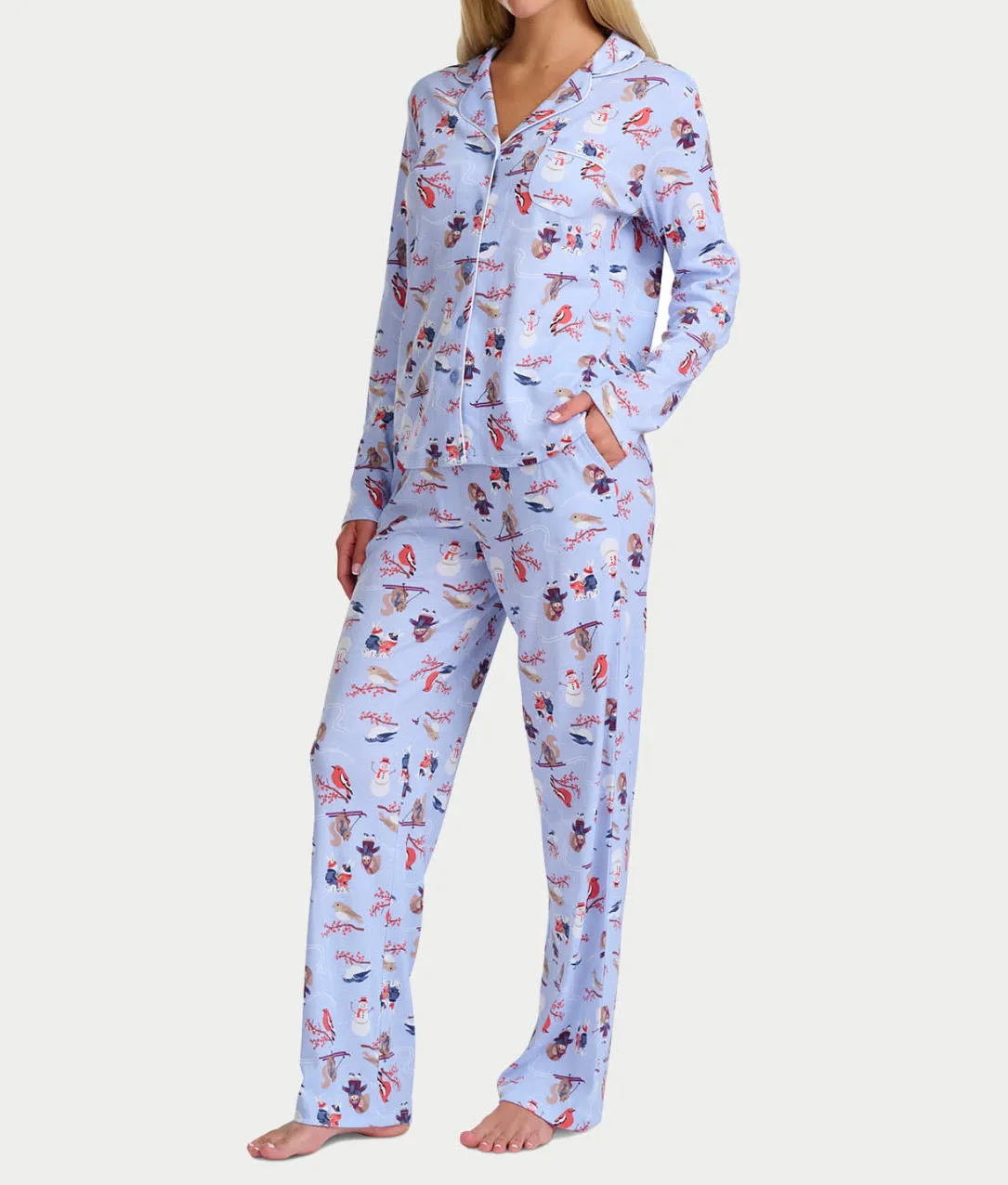 Girlfriend Knit Long Sleeve Pajama Set