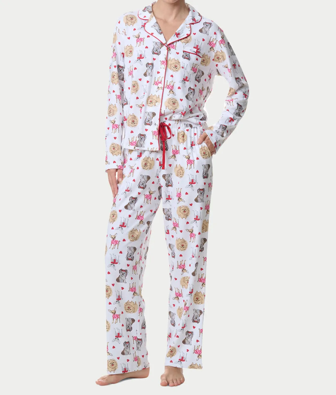 Girlfriend Knit Long Sleeve Pajama Set