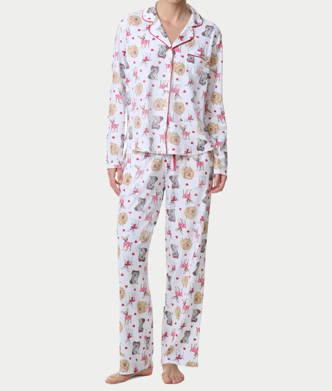 Girlfriend Knit Long Sleeve Pajama Set