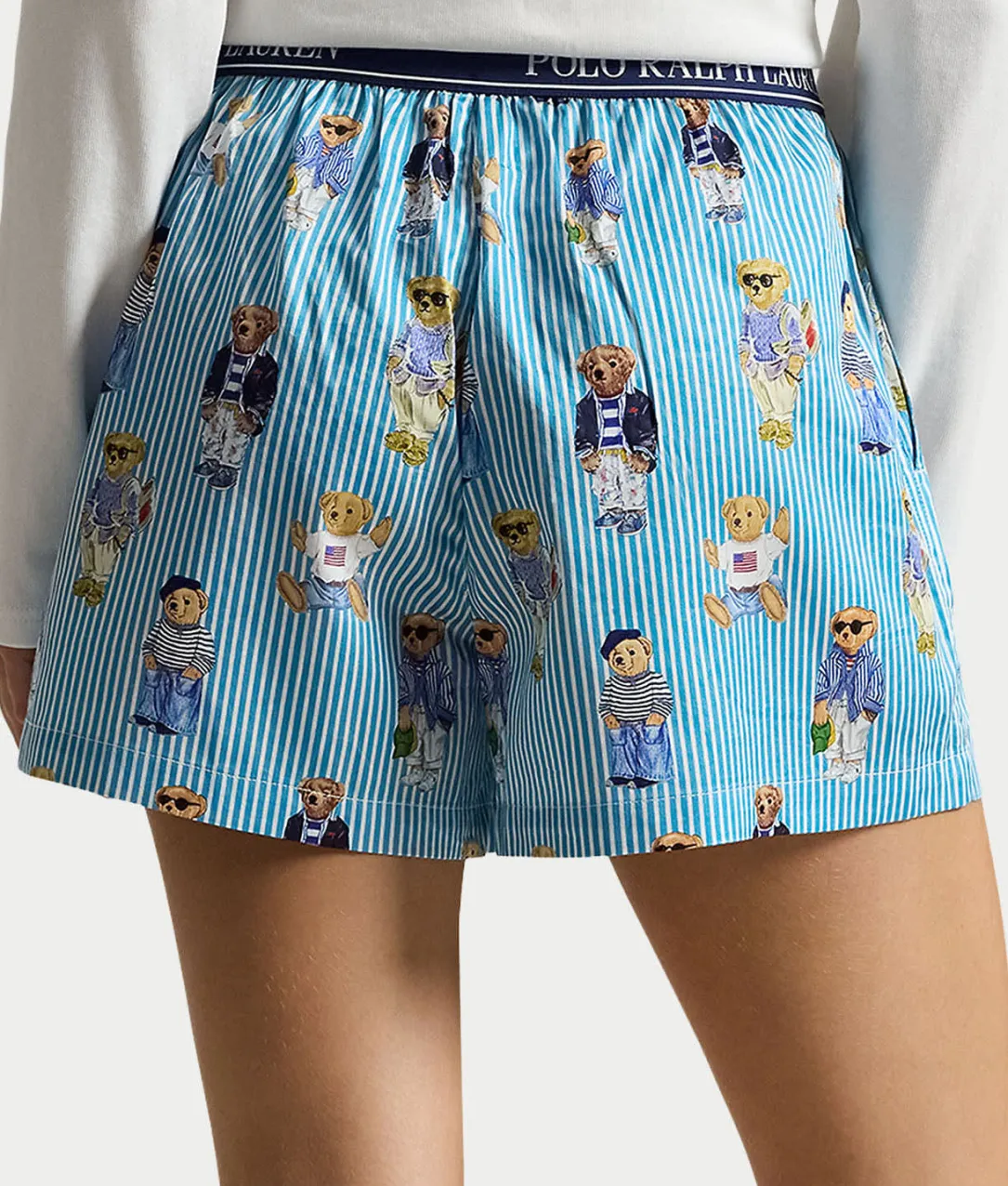 Heritage Polo Bear Woven Boxer