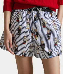 Heritage Polo Bear Woven Boxer