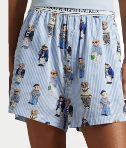 Heritage Polo Bear Woven Boxer