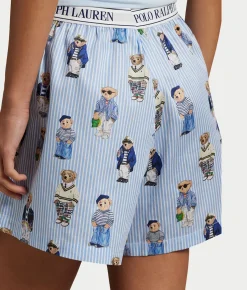 Heritage Polo Bear Woven Boxer