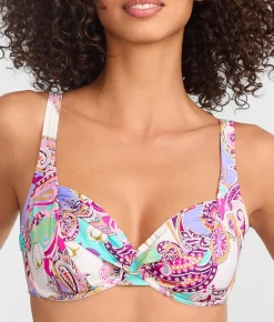 Hermine Twist-Front Bikini Top