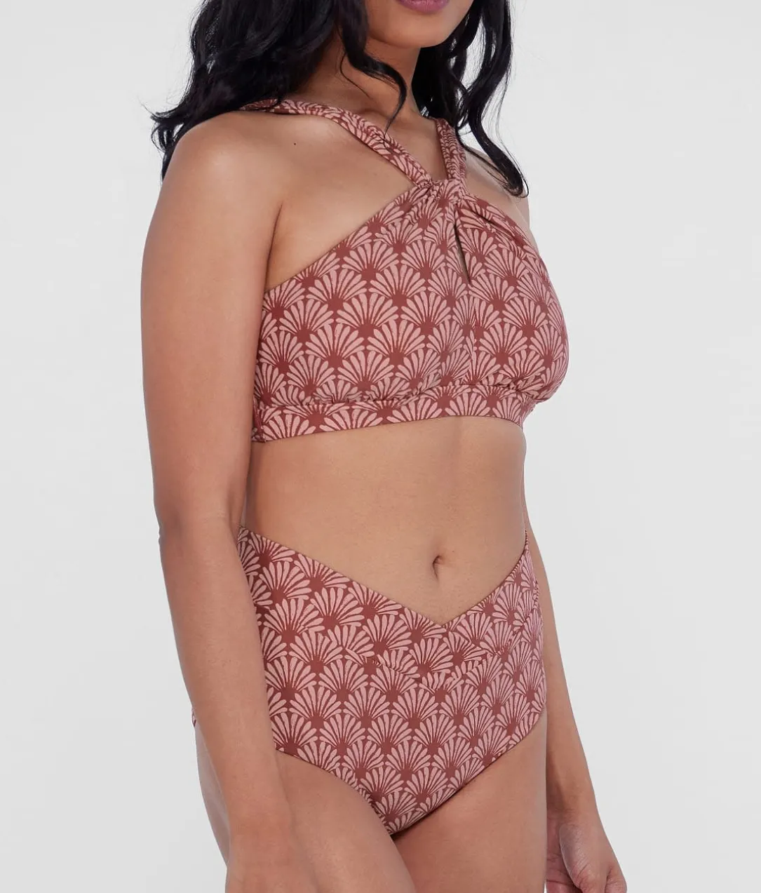 High-Neck Bikini Top