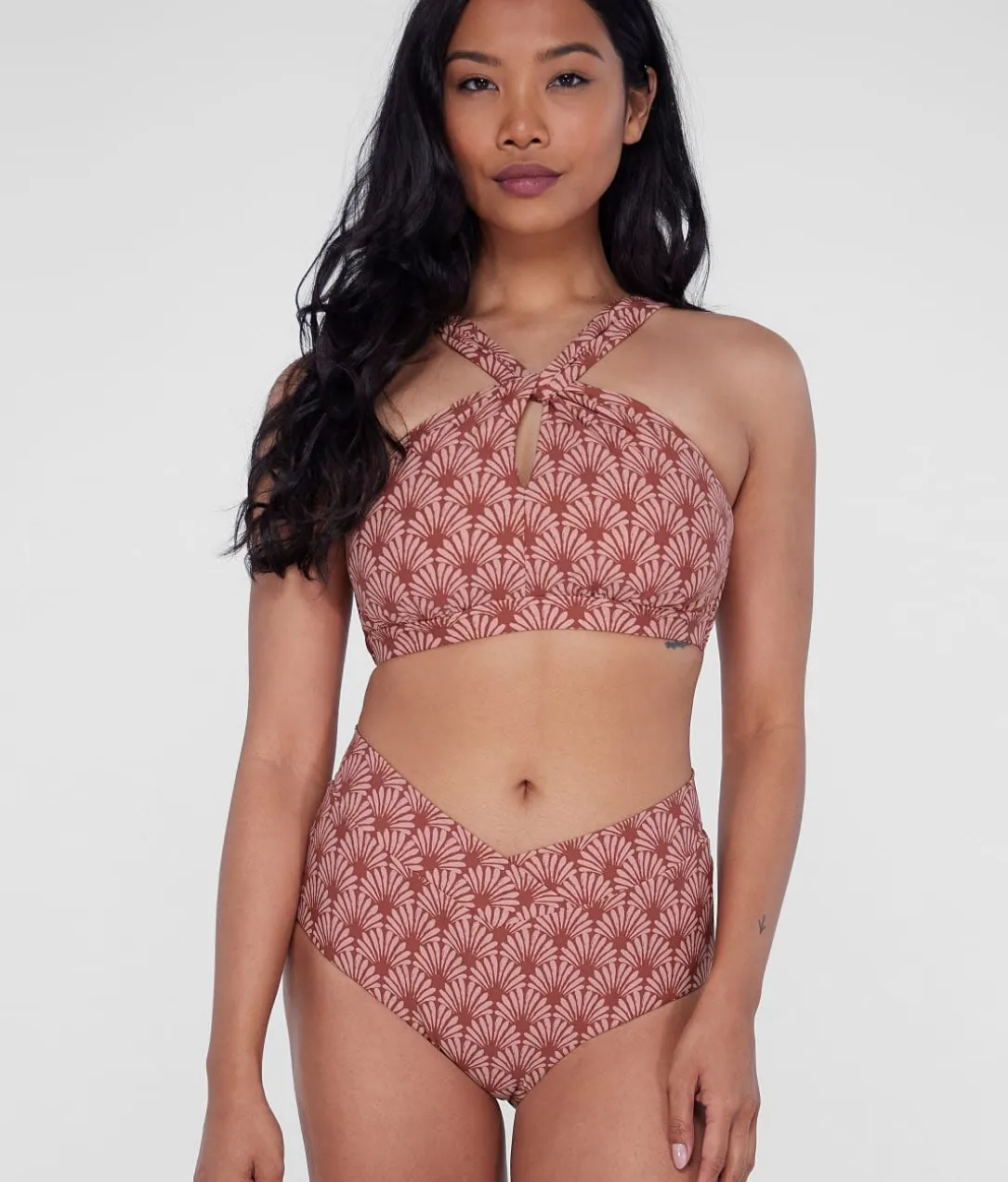 High-Neck Bikini Top
