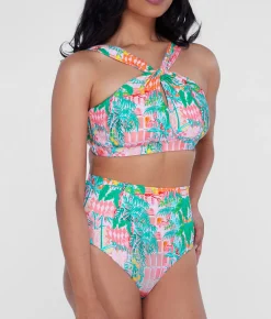 High-Neck Bikini Top