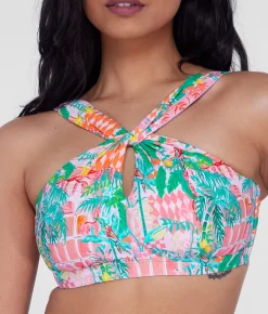High-Neck Bikini Top