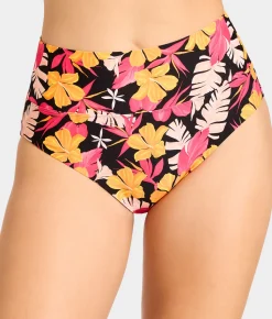 High-Waist Fold-Over Bikini Bottom