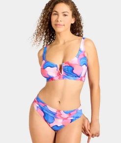 High-Waist Fold-Over Bikini Bottom