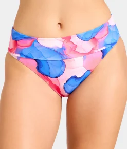 High-Waist Fold-Over Bikini Bottom