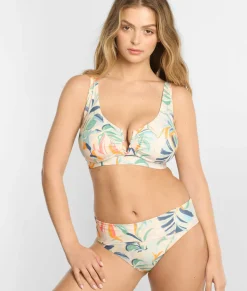 High-Waist Fold-Over Bikini Bottom