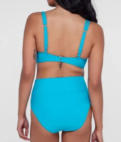 High-Waist Fold-Over Bikini Bottom