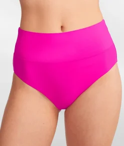 High-Waist Fold-Over Bikini Bottom