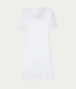 Inaya Scalloped Lace Cotton Nightgown