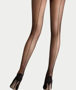 Individual 10 Back Seam Tights