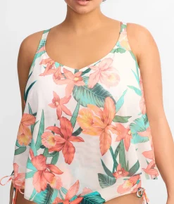 Island Flora Captive Underwire Tankini Top