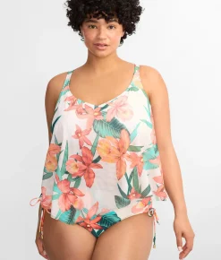 Island Flora Captive Underwire Tankini Top