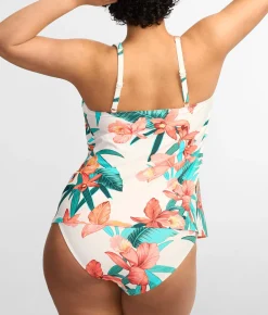 Island Flora Core Underwire Tankini Top