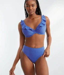 Jewel Cove Ruffled Bikini Top