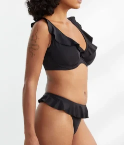 Jewel Cove Ruffled Bikini Top