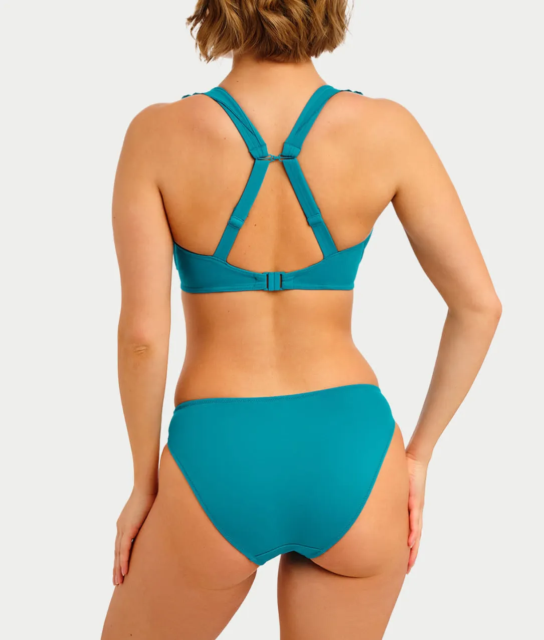 Jewel Cove Ruffled Bikini Top