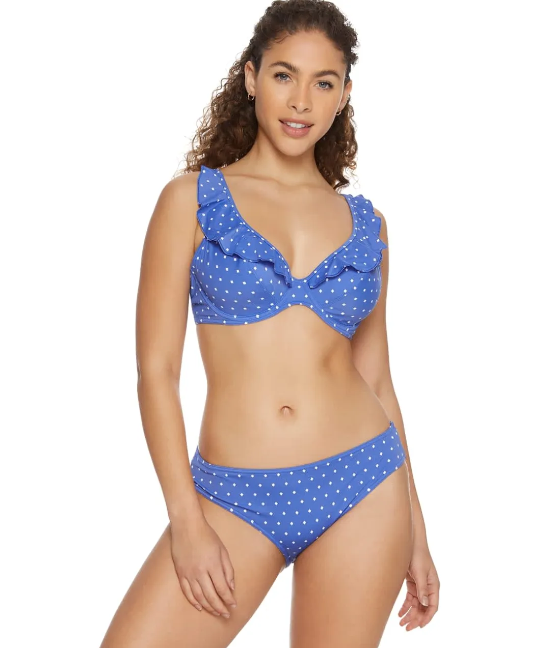 Jewel Cove Ruffled Bikini Top