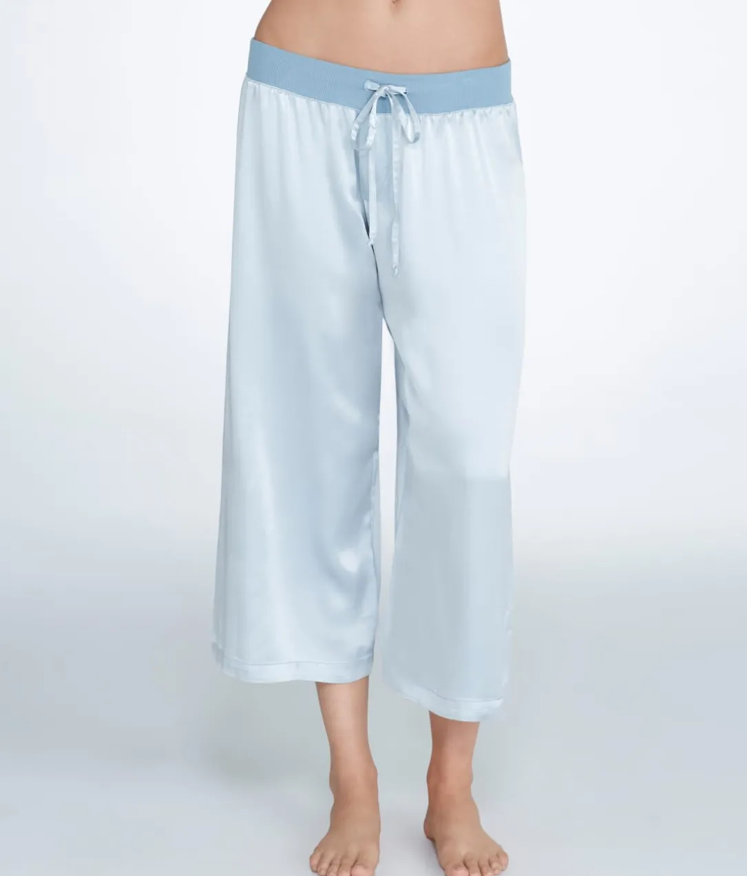 Jolie Satin Ankle Pants