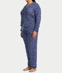 Jolly & Bright Long Sleeve Notch Pajama Set