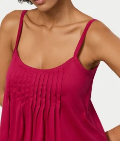 Juliet Pleated Cotton Pajama Set