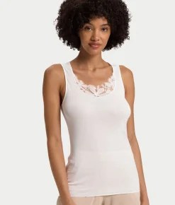 Kalea Floral Embroidered Tank Top