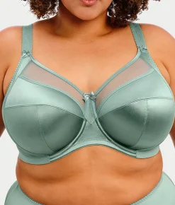 Keira Satin Side Support Bra