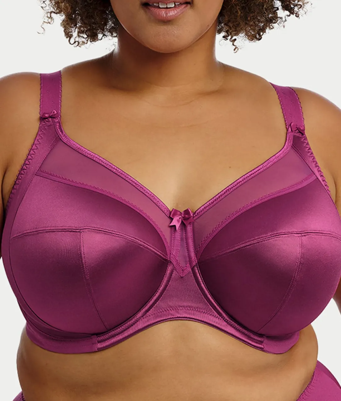 Keira Satin Side Support Bra