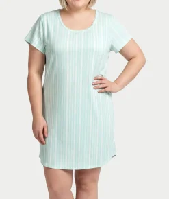 KN Cool Square Neck Knit Sleep Shirt