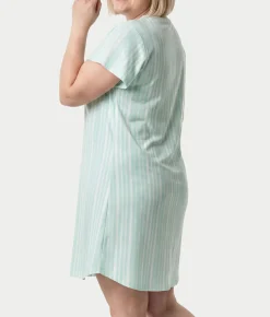 KN Cool Square Neck Knit Sleep Shirt