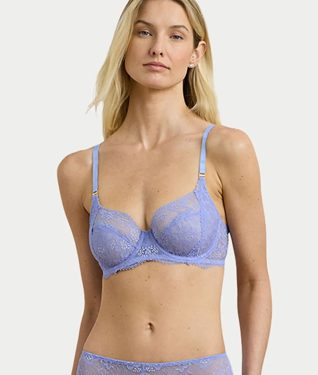 Lace Unlined Full Cup Bra