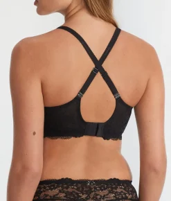 Lace Unlined Side Support Bra