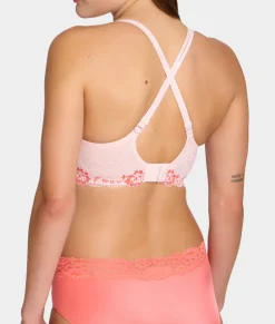 Lace Unlined Side Support Bra