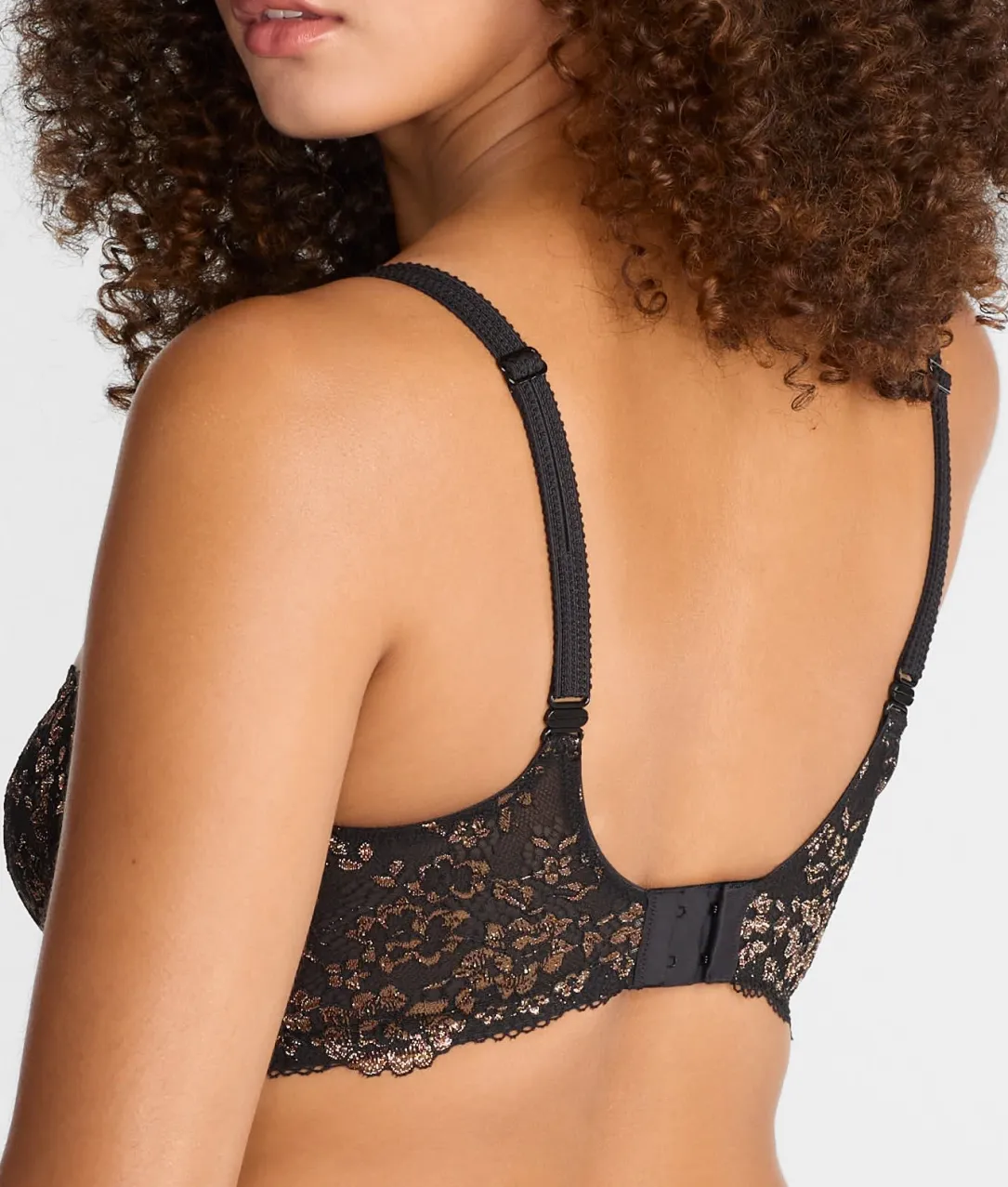 Lace Unlined Side Support Bra