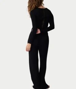 Lacey Basics Knit Pajama Set