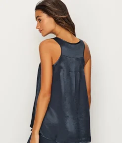 Laura Satin Tank