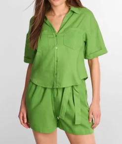 Lemon Love Nevis Cover-Up Shorts
