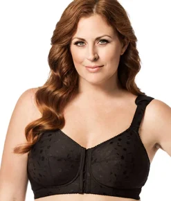 Lexington Jacquard Front-Close Wire-Free Bra