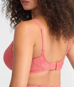 Lightly Lined Lace Plunge Bra