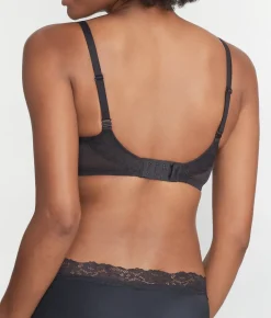 Lightly Lined Lace Plunge Bra