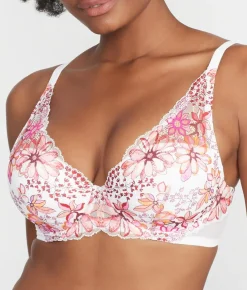 Lightly Lined Lace Plunge Bra