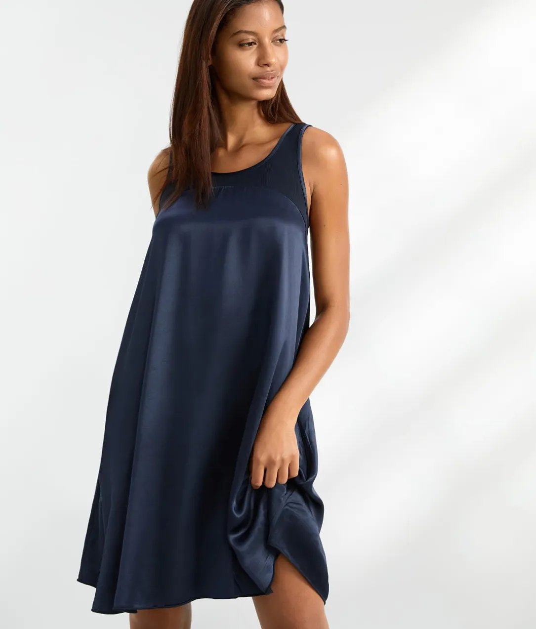 Lindsay Satin Nightgown