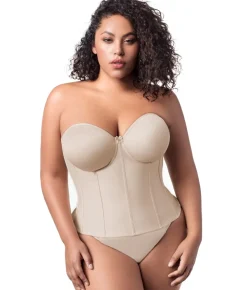 Longline Strapless Bustier